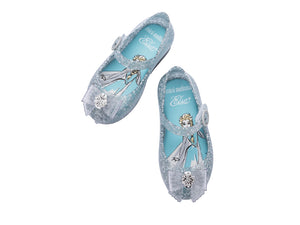 Mini Melissa Sweet Love + Disney Princess BB - Azul Glitter/Azul