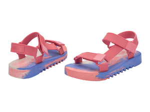 Melissa Flowing Papete - Pink/Blue