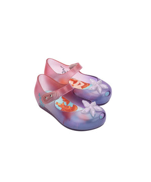 Mini Melissa Ultragirl + Little Mermaid II BB - Clear/Purple/Pink