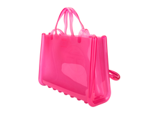 Melissa X Telfar Large Jelly Shopper (Clear Pink)