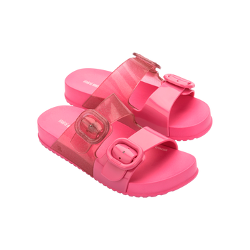 Mini Melissa Cozy Slide INF (Pink/Glitter)