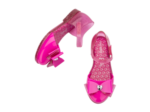 Mini Melissa Amy + Barbie INF - Glitter Pink