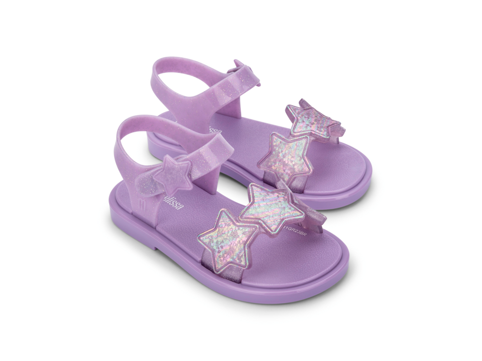 Mini Melissa Sparkly BB - Glitter Lilac