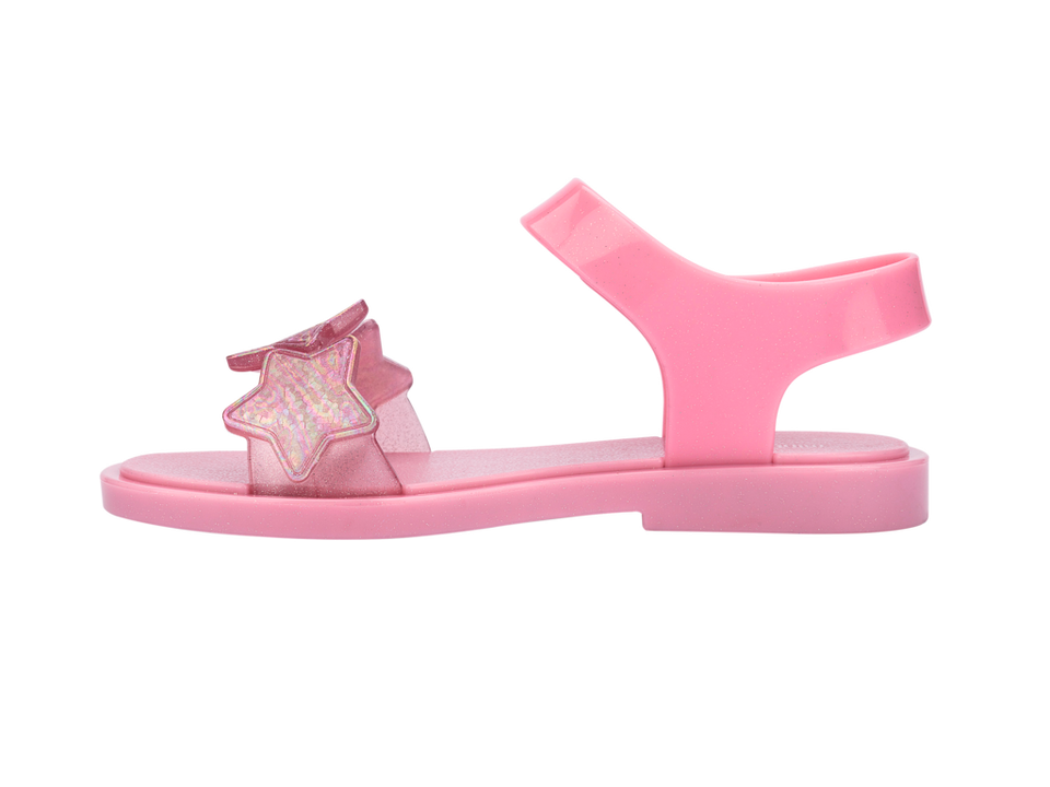 Mini Melissa Sparkly INF - Glitter Pink