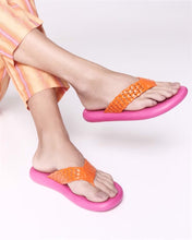 Melissa Possession Flip Flop (Pink/Orange)