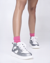 Melissa Player Sneaker - White/Silver