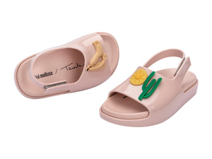 Mini Melissa Cloud Sandal + Tarsila Do Amaral BB - Light Pink