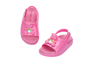Mini Melissa Cloud Sandal + Care Bears BB - Pink