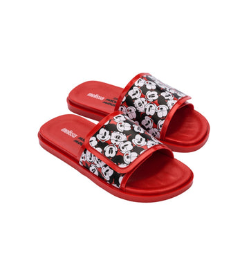 Melissa Groovy + Mickey Mouse - Red/Black