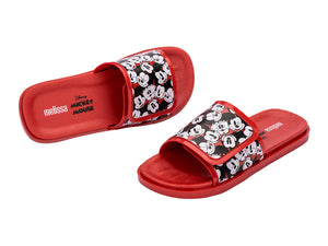 Melissa Groovy + Mickey Mouse - Red/Black