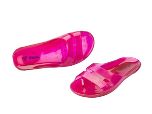 Melissa The Real Jelly Slide - Clear Pink