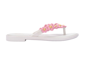 Melissa Flip Flop Spring - White/Pink
