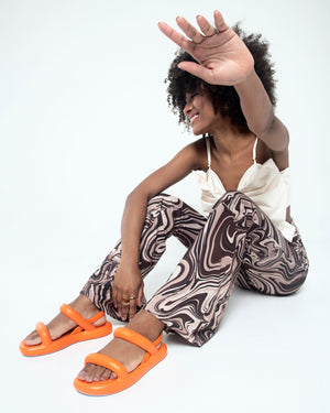 Melissa Free Bloom Sandal - Orange