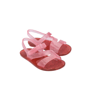 Mini Melissa The Real Jelly Paris Inf - Pink/Red