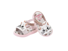 Mini Melissa Jump + Cats and Dogs BB - Pink Glitter/White
