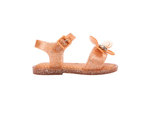 Mini Melissa Mar Sandal Bugs BB - Glitter Orange